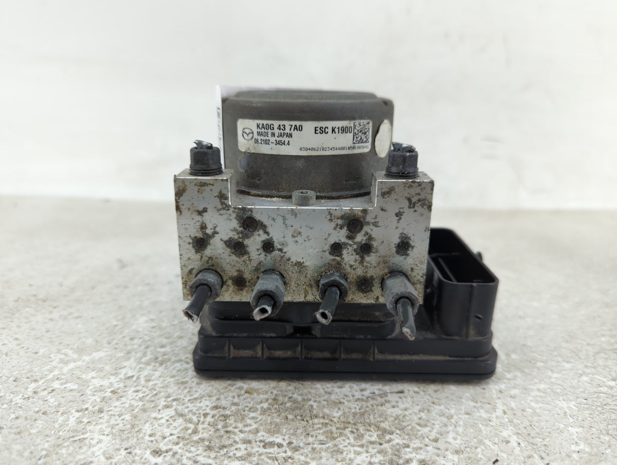 2016-2017 Mazda Cx-9 Anti-Lock Brake ABS Pump Module Actuator OEM P/N:KA0G 43 7A0 Fits Fits 2016 2017 OEM Used Auto Parts - 