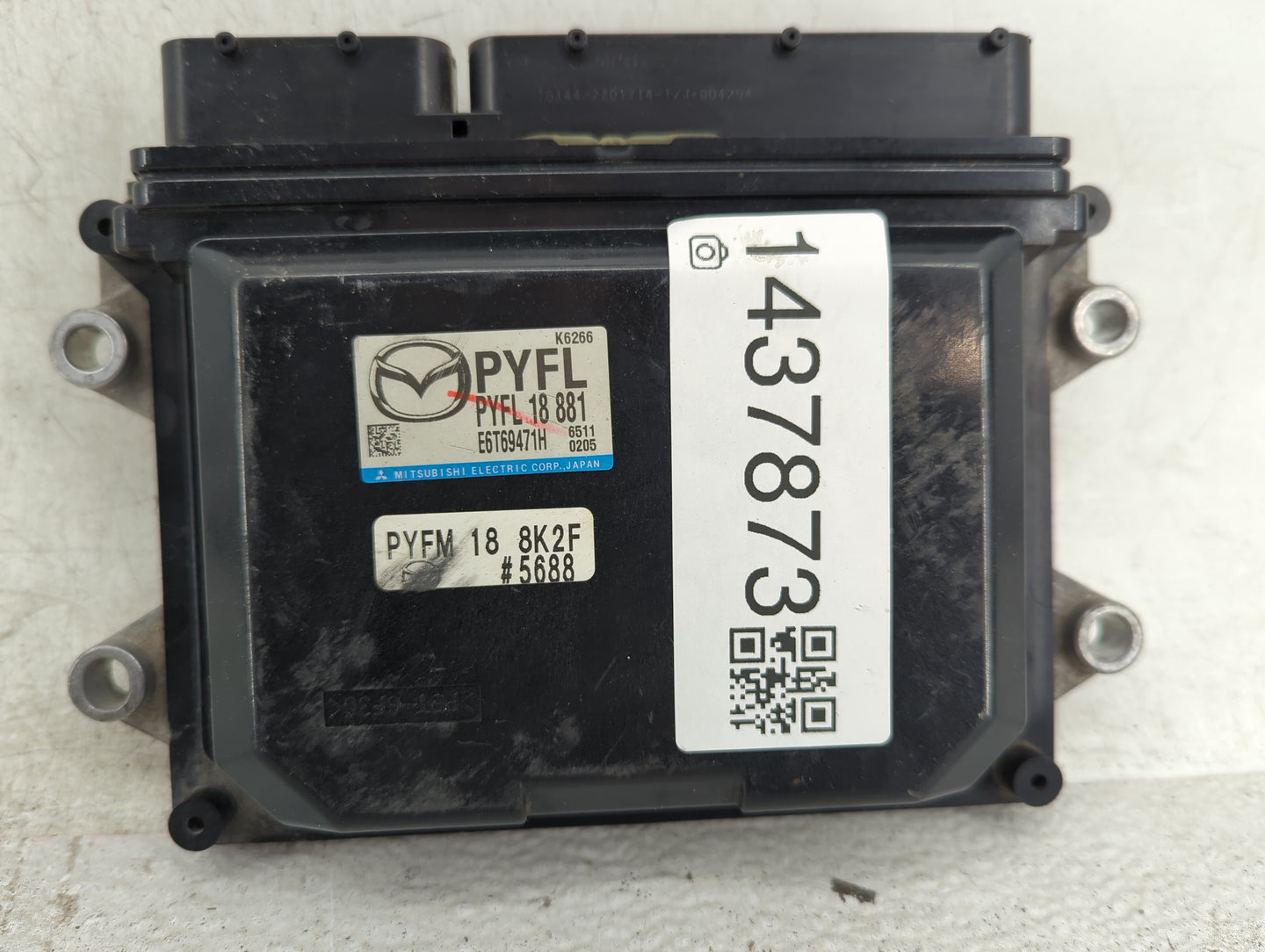 2016-2022 Mazda Cx-9 PCM Engine Control Computer ECU ECM PCU OEM P/N:PYFL18881 E6T69471H Fits OEM Used Auto Parts - Oemuseda