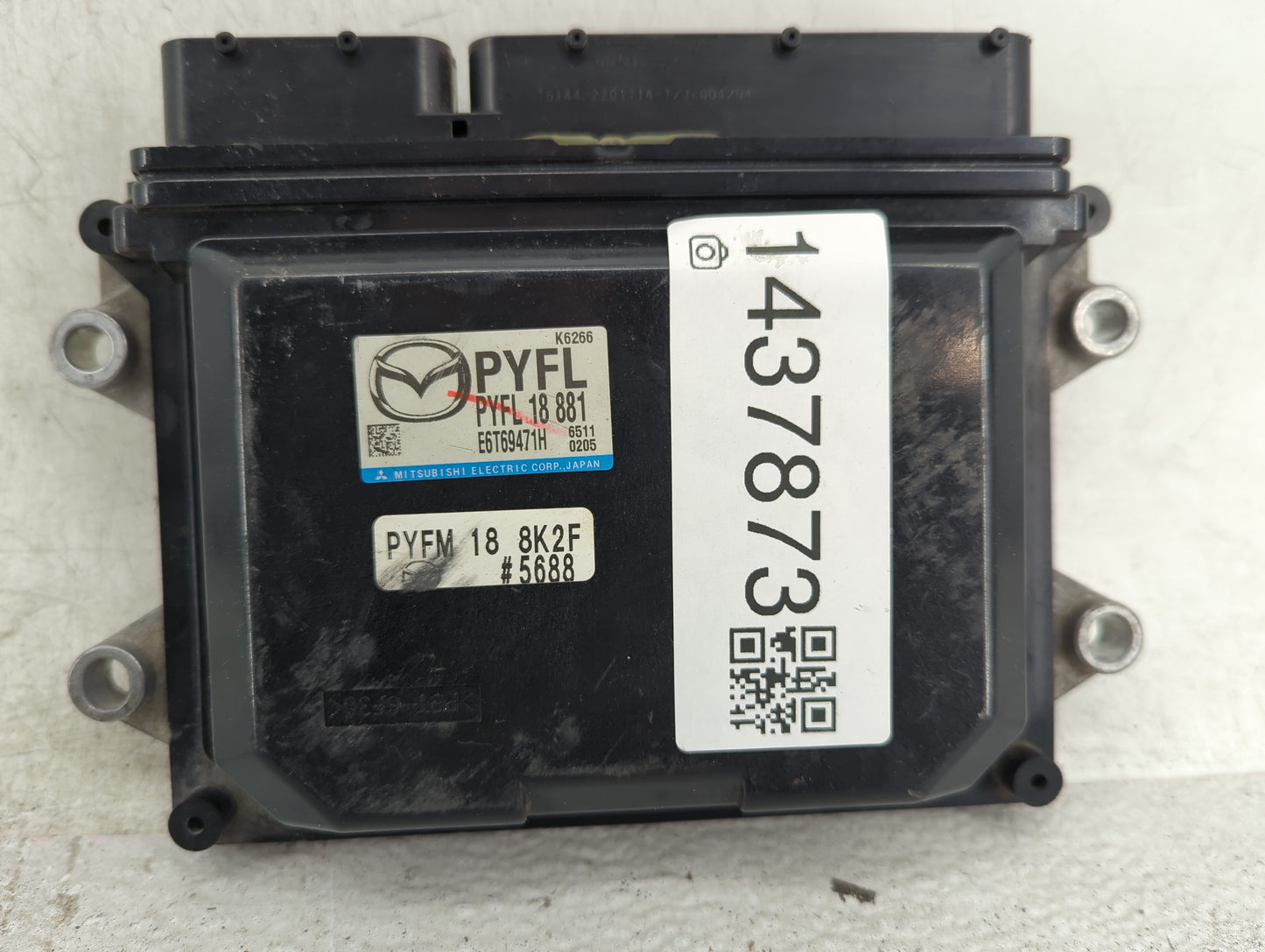 2016-2022 Mazda Cx-9 PCM Engine Control Computer ECU ECM PCU OEM P/N:PYFL18881 E6T69471H Fits OEM Used Auto Parts - Oemuseda
