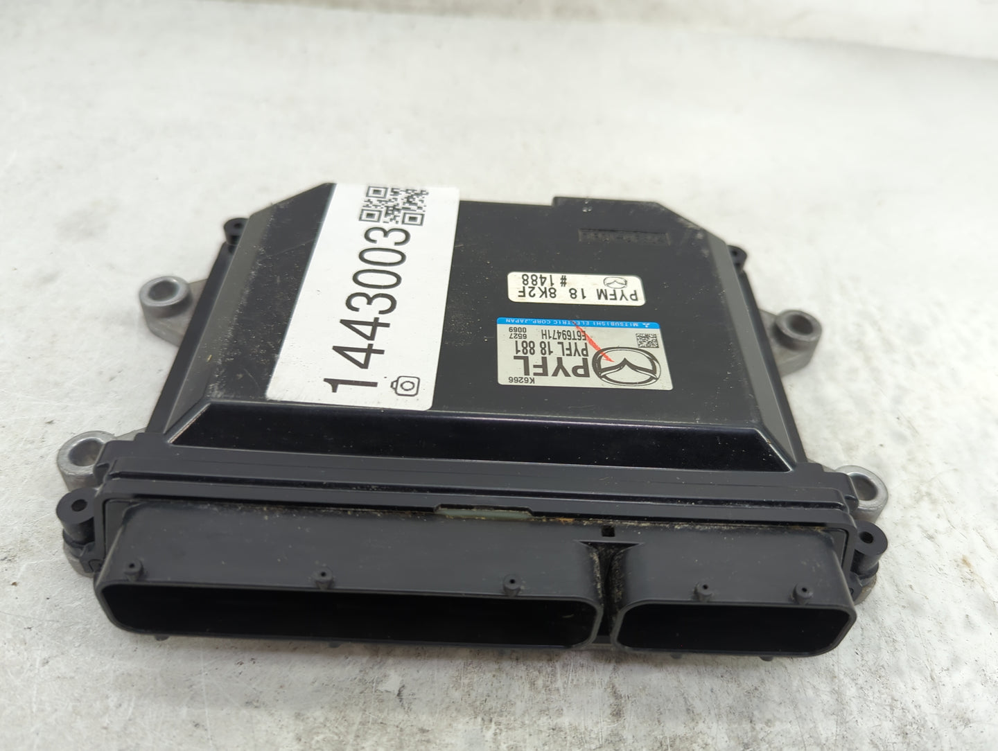 2016-2022 Mazda Cx-9 PCM Engine Control Computer ECU ECM PCU OEM P/N:PYFL18881 E6T69471H Fits OEM Used Auto Parts - Oemuseda