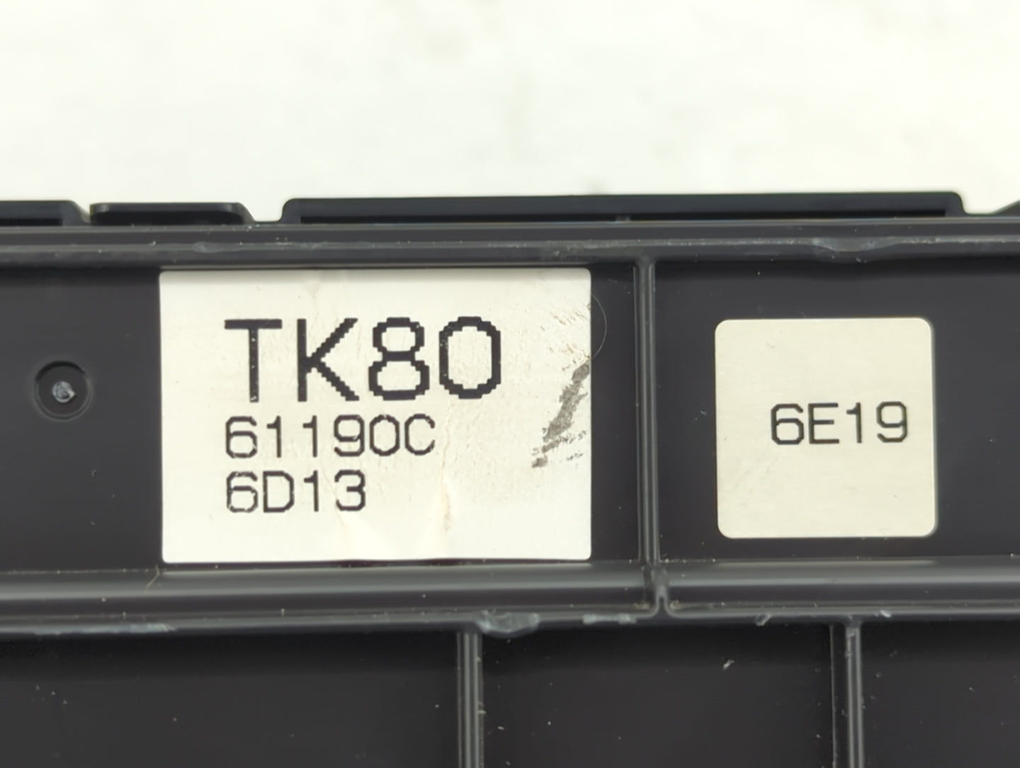 2016-2017 Mazda Cx-9 Climate Control Module Temperature AC/Heater Replacement P/N:TK80 61190C, 6D13, 6E19 Fits Fits 2016 201