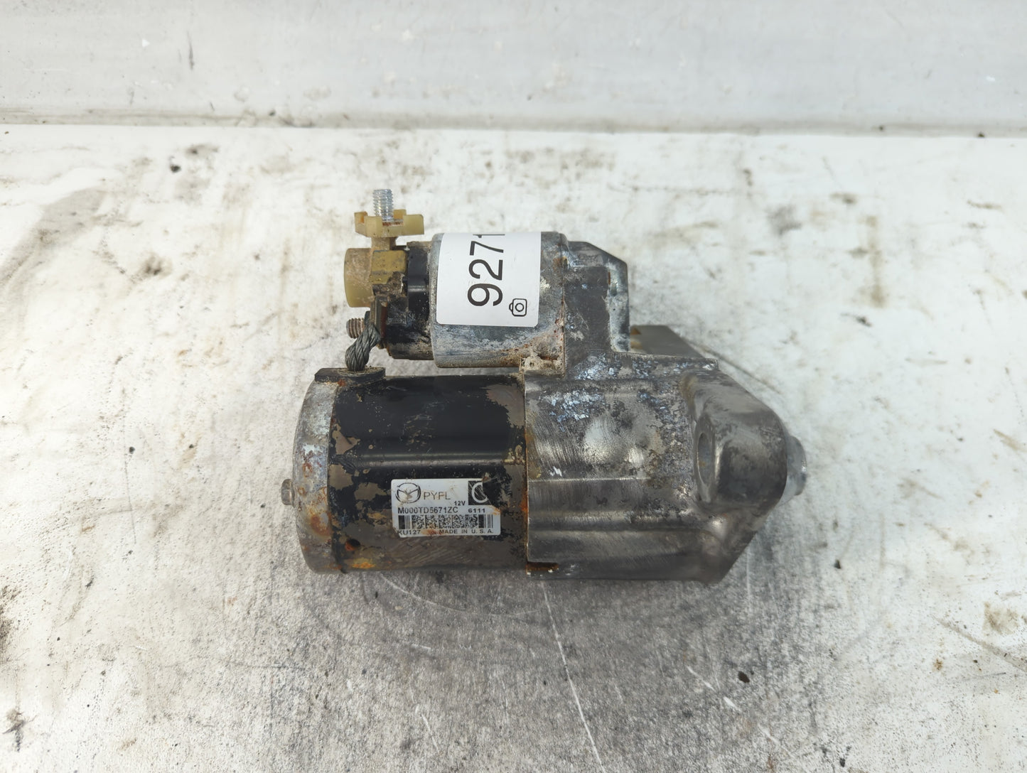 2016-2022 Mazda Cx-9 Car Starter Motor Solenoid OEM P/N:M000TD5671ZC Fits Fits 2016 2017 2018 2019 2020 2021 2022 OEM Used A