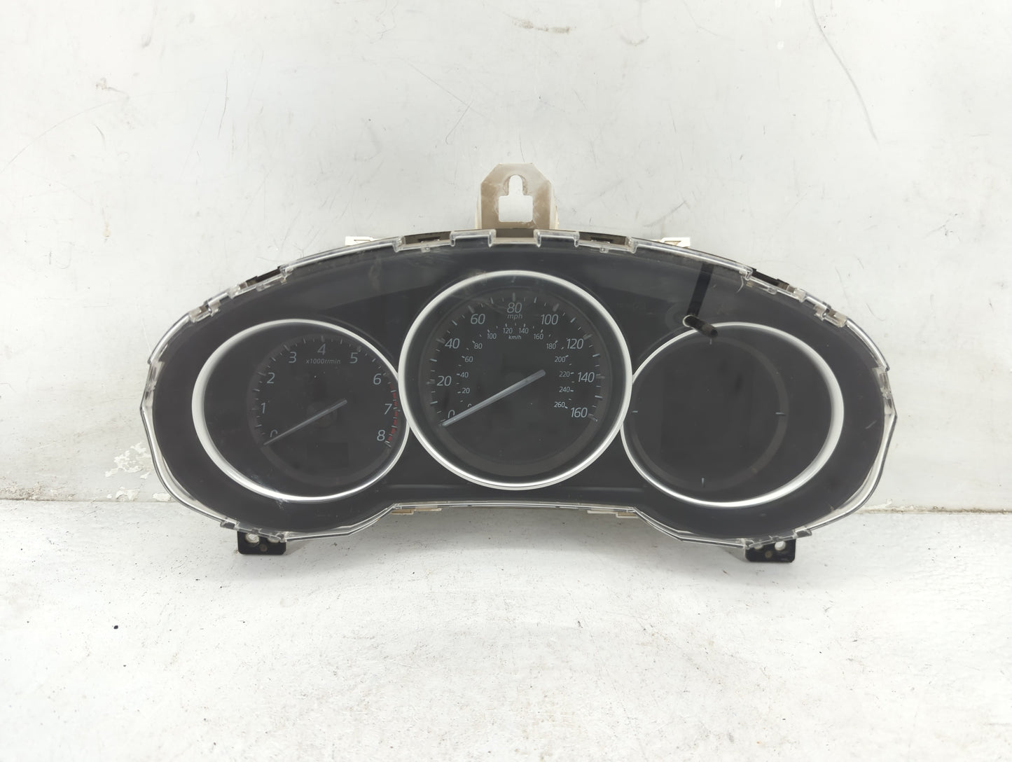 2016 Mazda Cx5 Instrument Cluster Speedometer Gauges P/N:G46L55430 K9001 Fits OEM Used Auto Parts - Oemusedautoparts1.com