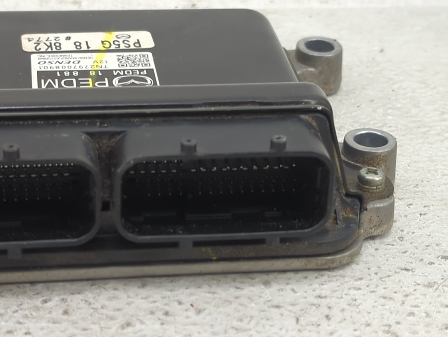 2016 Mazda Mazda3 PCM Engine Control Computer ECU ECM PCU OEM P/N:PE5G-18-881, PE5G188K2, TN279700890 Fits Fits 2014 2015 OE