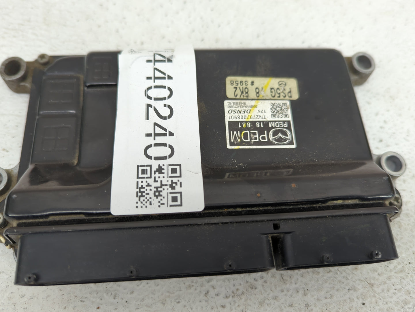 2016 Mazda Mazda3 PCM Engine Control Computer ECU ECM PCU OEM P/N:PEDM 18 881 PEDM18881, TN2797008901 Fits Fits 2014 2015 OE