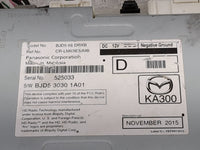 2016 Mazda Mazda3 Radio AM FM Cd Player Receiver Replacement P/N:BJD5 66 DRXB CR-LM63E3JMB, BJD5-66-DRXB Fits Fits 2014 2015