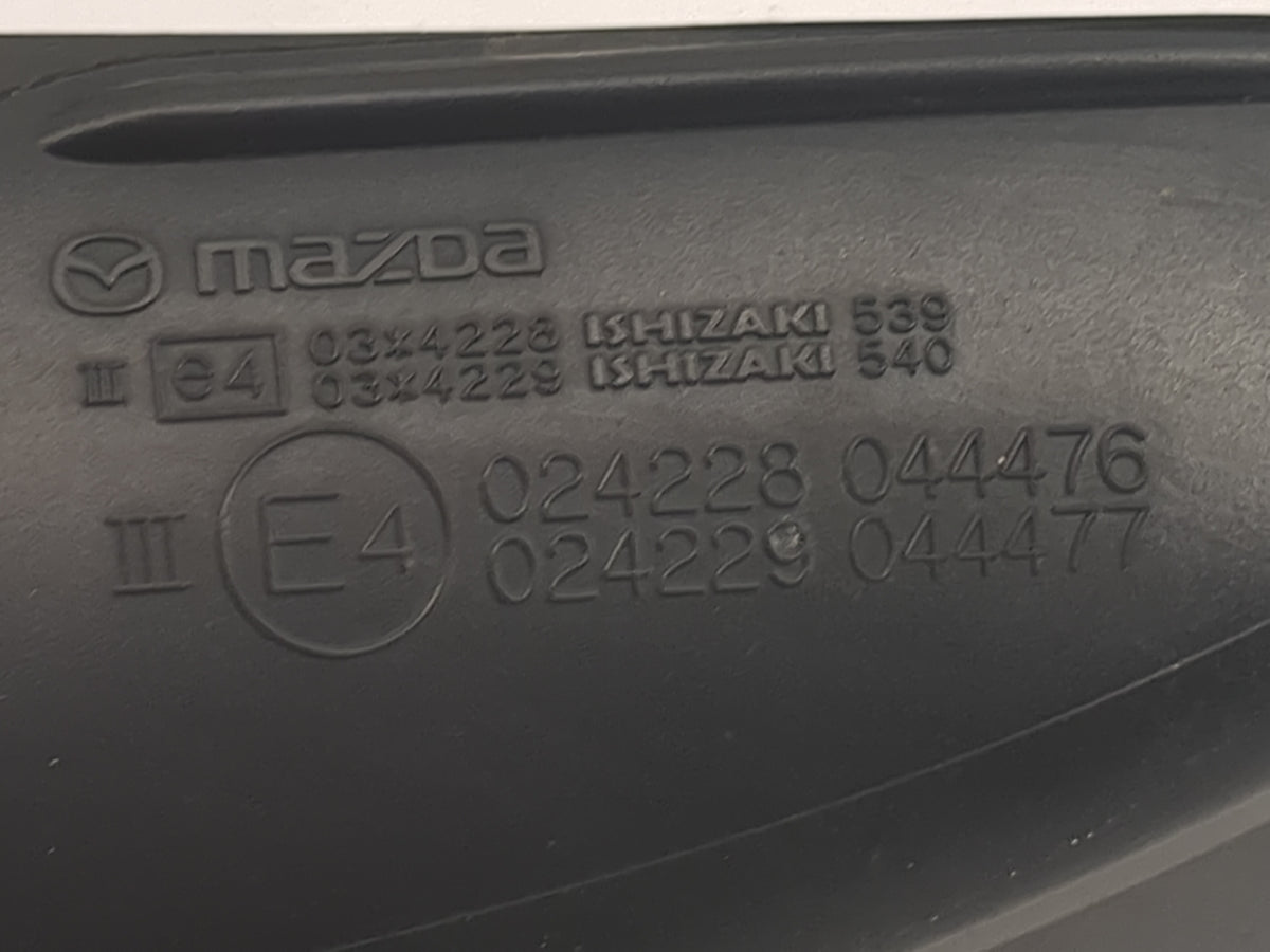 2016 Mazda Mazda3 Passenger Side View Mirror - Right Door Mirror OEM Used - Oemusedautoparts1.com