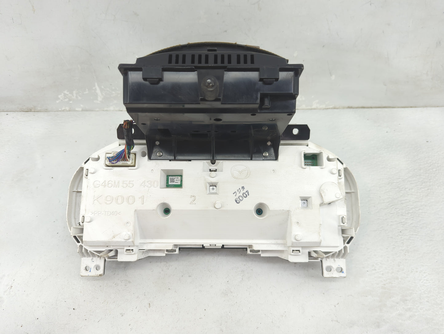2016 Mazda Mazda6 Instrument Cluster Speedometer Gauges P/N:G46M55430 K9001 Fits Fits 2004 2005 2006 OEM Used Auto Parts - O