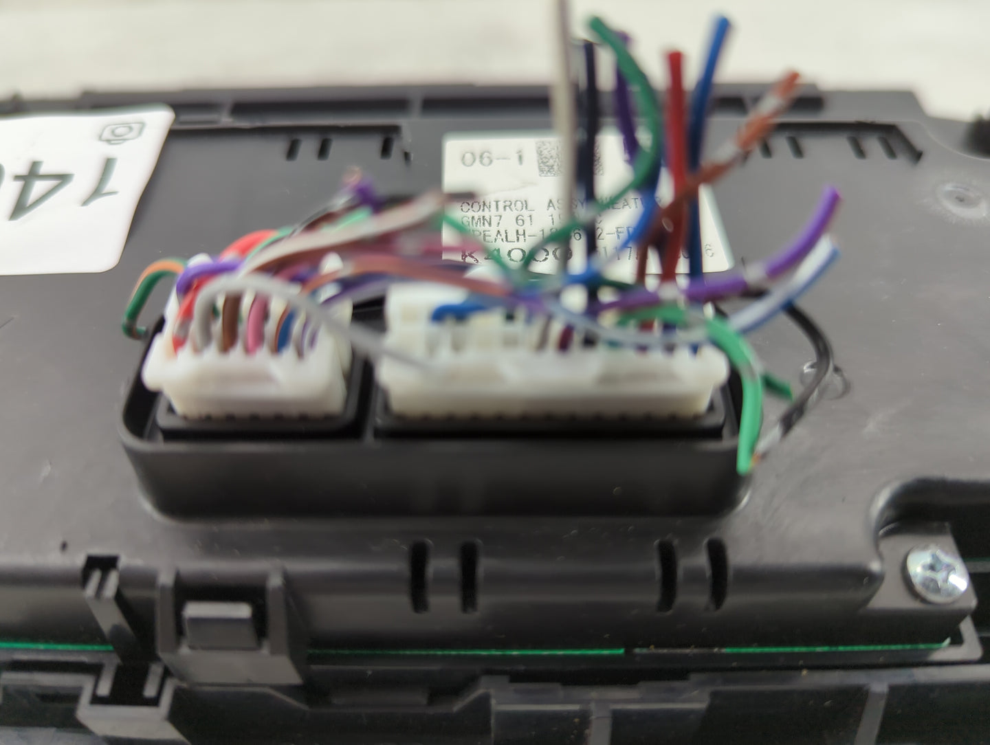 2016 Mazda Mazda6 Climate Control Module Temperature AC/Heater Replacement P/N:GMN761190C VPEALH-18C612-FD, VPEALH19K257FG F