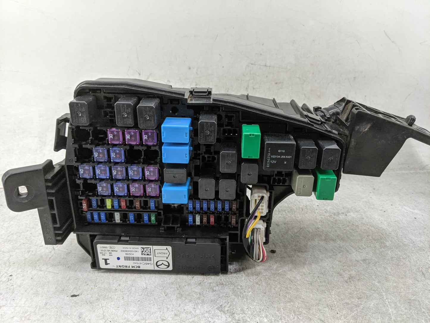 2016 Mazda Mazda6 Fusebox Fuse Box Panel Relay Module P/N:G46C-675X0 GHP9-67BF1, K7005XPP-TD10K Fits Fits 2014 2015 OEM Used