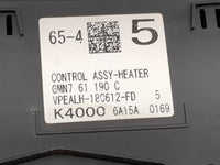 2016 Mazda Mazda6 Climate Control Module Temperature AC/Heater Replacement P/N:GMN7 61 190 C VPEALH-18C612-FD Fits OEM Used 