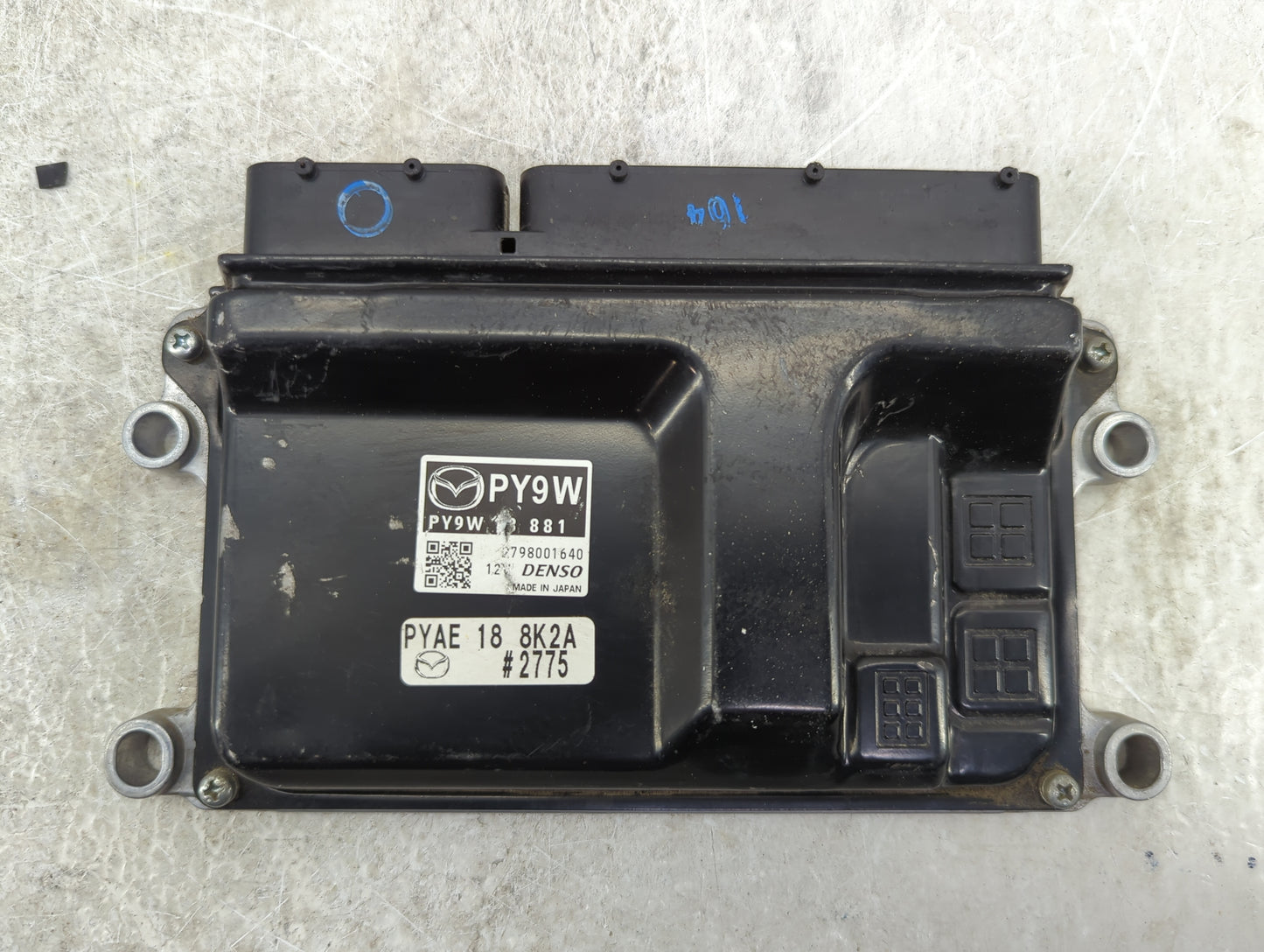2016 Mazda Mazda 6 PCM Engine Control Computer ECU ECM PCU OEM P/N:PY9W PY9W18881, PYAE188K2A, 2798001640 Fits Fits 2017 201