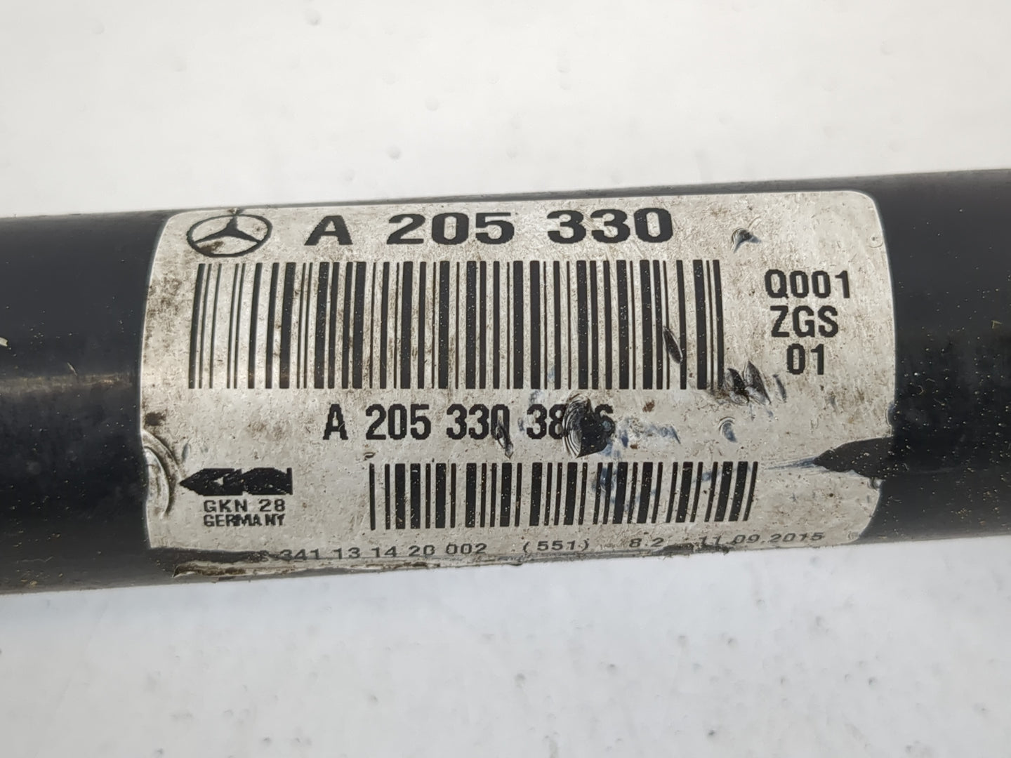 Mercedes-benz C250 Axle Shaft Front Driver Cv C/v - Oemusedautoparts1.com