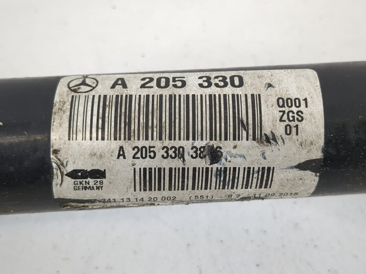 Mercedes-benz C250 Axle Shaft Front Driver Cv C/v - Oemusedautoparts1.com