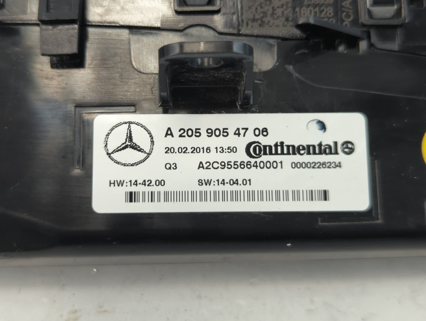 2015-2019 Mercedes-Benz C300 Climate Control Module Temperature AC/Heater Replacement P/N:A 205 905 47 06 Fits OEM Used Auto