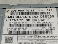2016-2018 Mercedes-Benz C300 Radio AM FM Cd Player Receiver Replacement P/N:A2059001822 Fits Fits 2016 2017 2018 2019 OEM Us