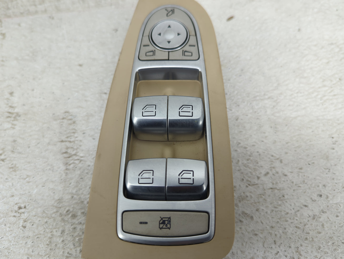 2015-2021 Mercedes-Benz C300 Master Power Window Switch Replacement Driver Side Left P/N:A 222 905 68 00 Fits OEM Used Auto 