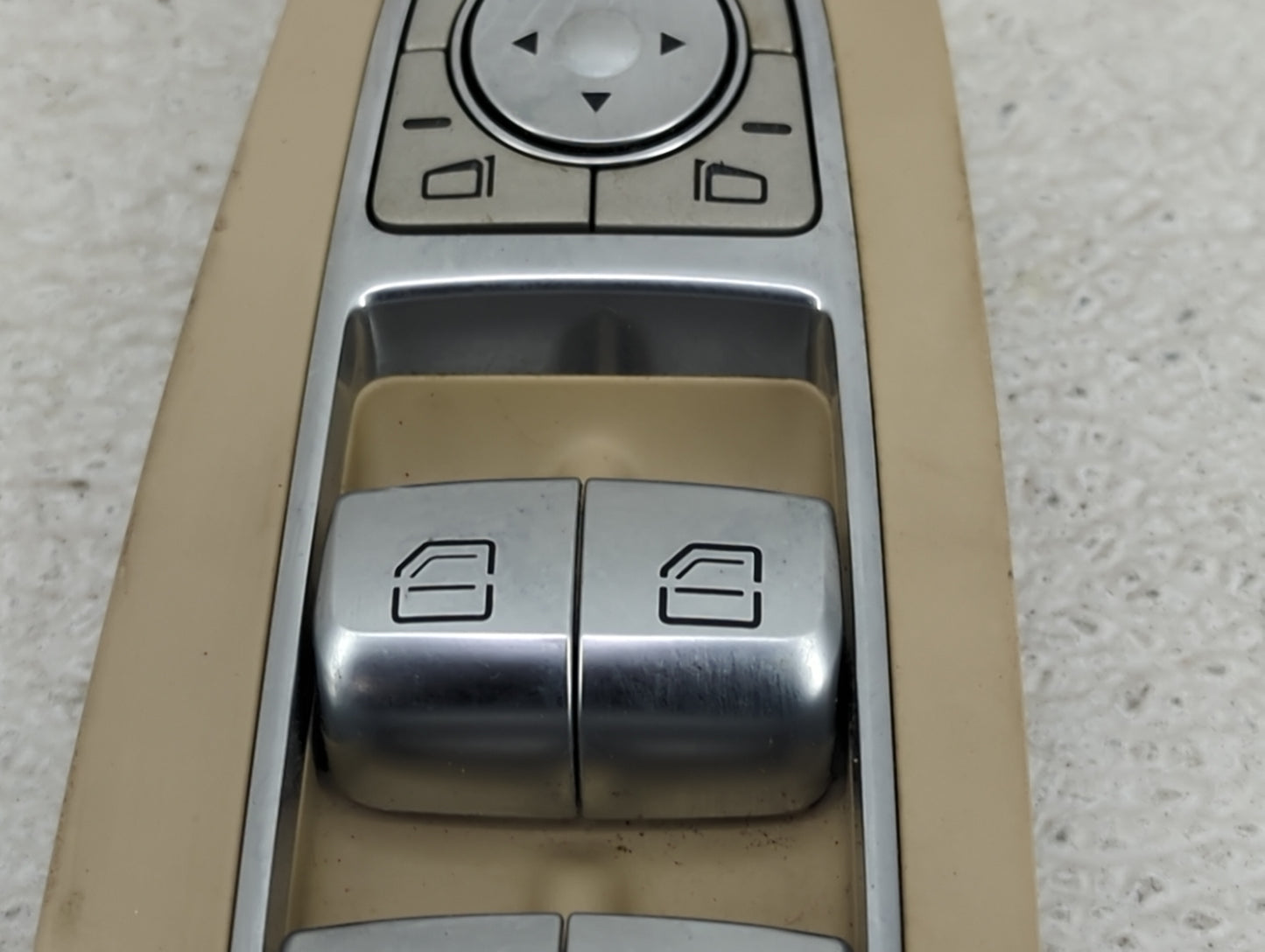 2015-2021 Mercedes-Benz C300 Master Power Window Switch Replacement Driver Side Left P/N:A 222 905 68 00 Fits OEM Used Auto 