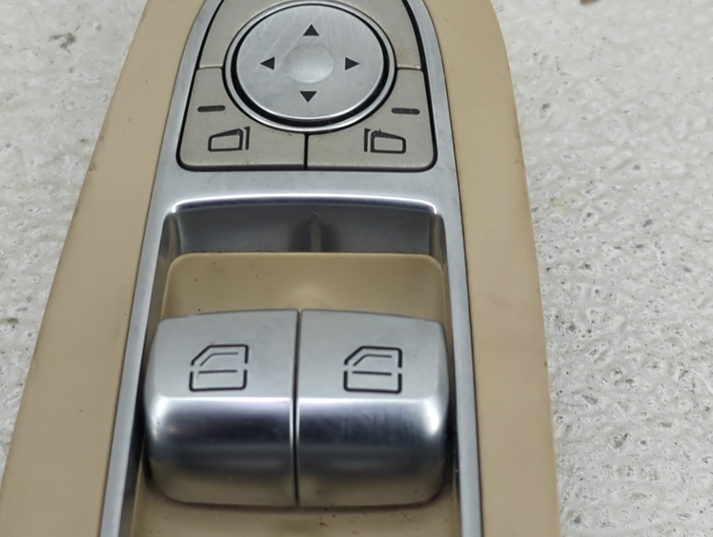 2015-2021 Mercedes-Benz C300 Master Power Window Switch Replacement Driver Side Left P/N:A 222 905 68 00 Fits OEM Used Auto 
