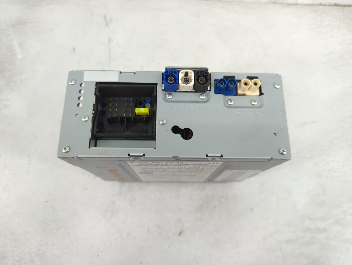 2016 Mercedes-Benz C300 Radio AM FM Cd Player Receiver Replacement P/N:A 205 900 63 22 Fits OEM Used Auto Parts - Oemusedaut