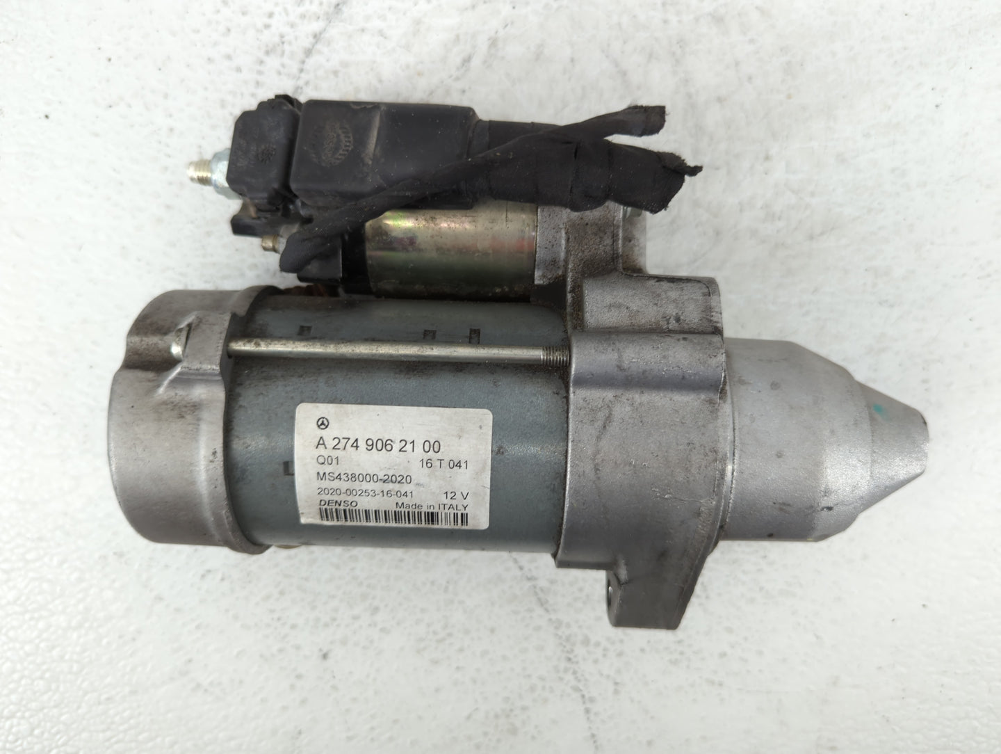 2015-2018 Mercedes-Benz C300 Car Starter Motor Solenoid OEM P/N:A 274 906 21 00 Fits Fits 2015 2016 2017 2018 2019 2020 2021