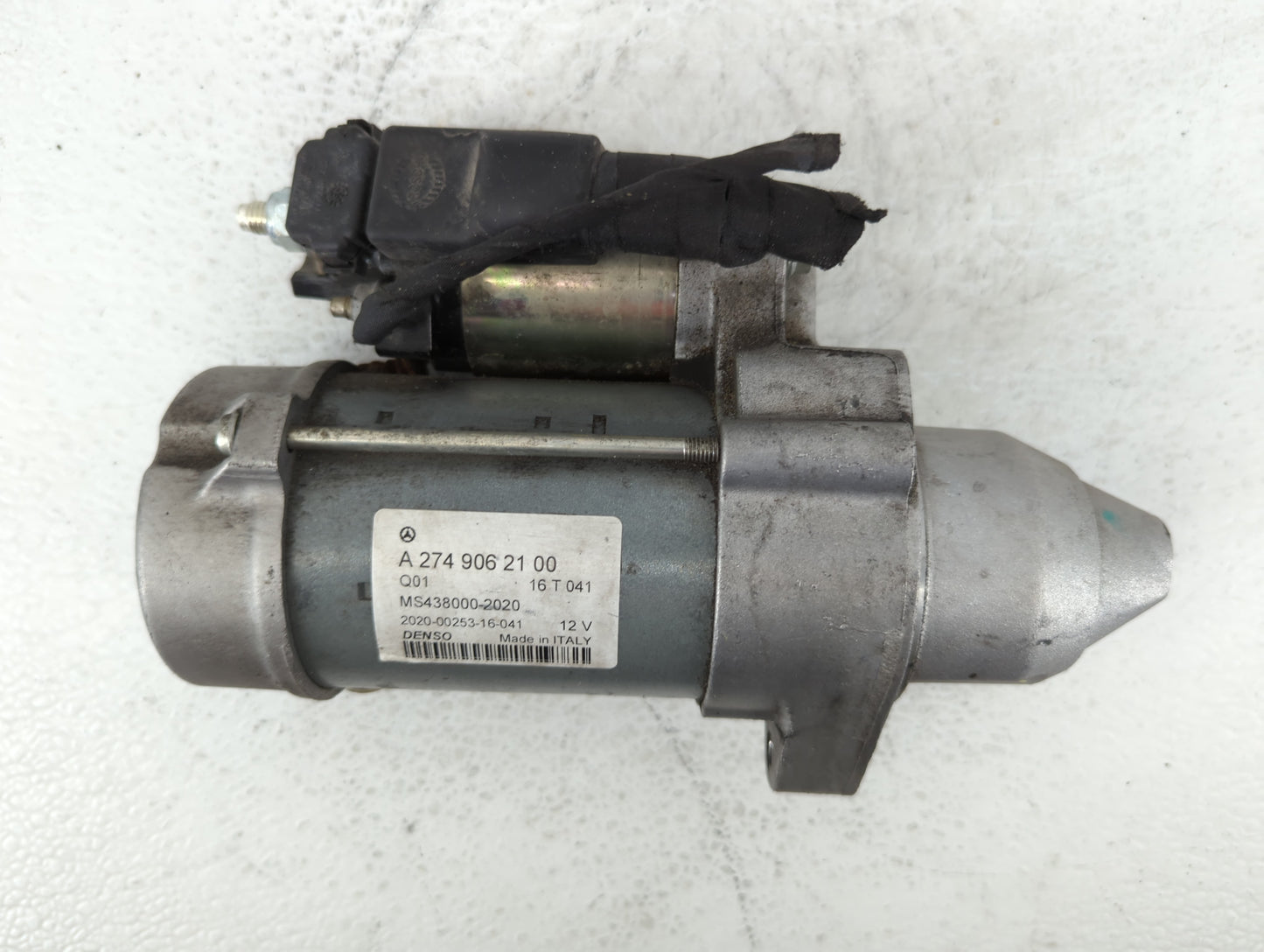2015-2018 Mercedes-Benz C300 Car Starter Motor Solenoid OEM P/N:A 274 906 21 00 Fits Fits 2015 2016 2017 2018 2019 2020 2021