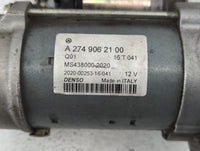 2015-2018 Mercedes-Benz C300 Car Starter Motor Solenoid OEM P/N:A 274 906 21 00 Fits Fits 2015 2016 2017 2018 2019 2020 2021