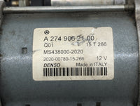 2015-2018 Mercedes-Benz C300 Car Starter Motor Solenoid OEM P/N:A 274 906 21 00 Fits Fits 2015 2016 2017 2018 2019 2020 2021