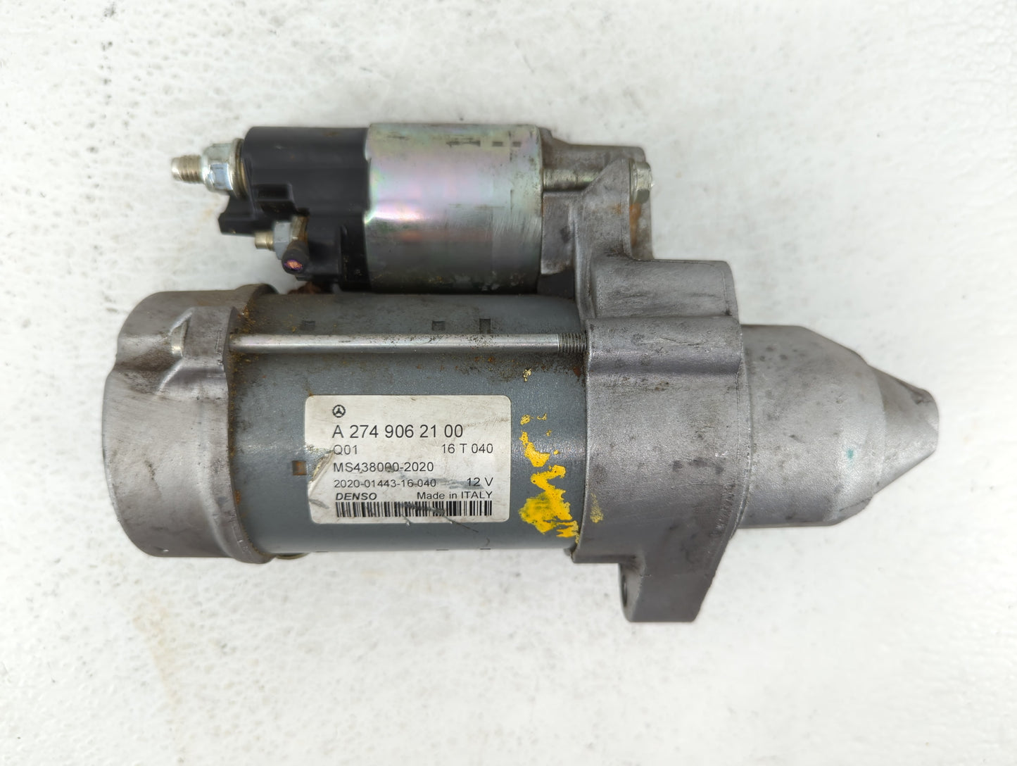 2015-2018 Mercedes-Benz C300 Car Starter Motor Solenoid OEM P/N:A 274 906 21 00 Fits Fits 2015 2016 2017 2018 2019 2020 2021