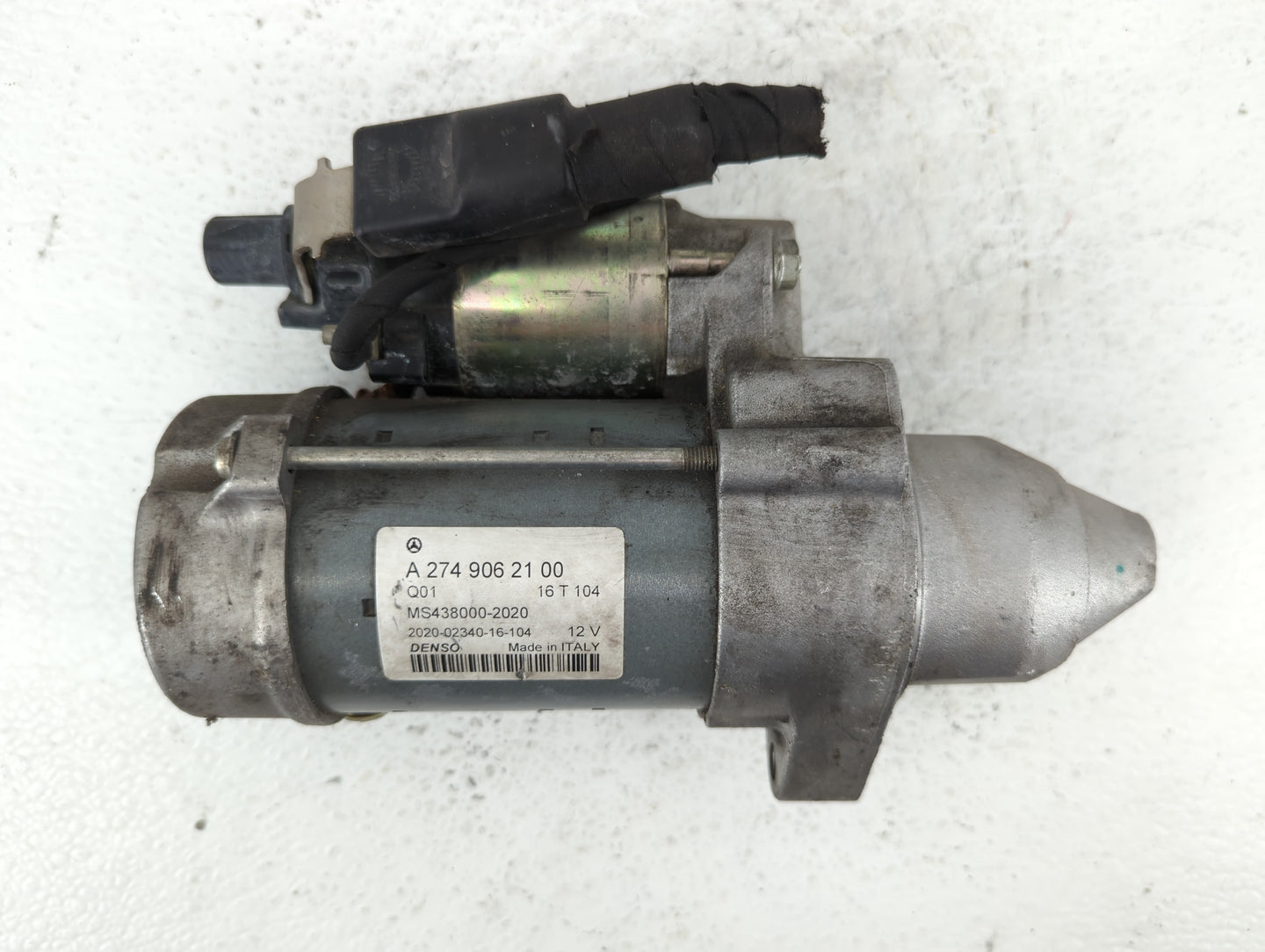 2015-2018 Mercedes-Benz C300 Car Starter Motor Solenoid OEM P/N:A 274 906 21 00 Fits Fits 2015 2016 2017 2018 2019 2020 2021
