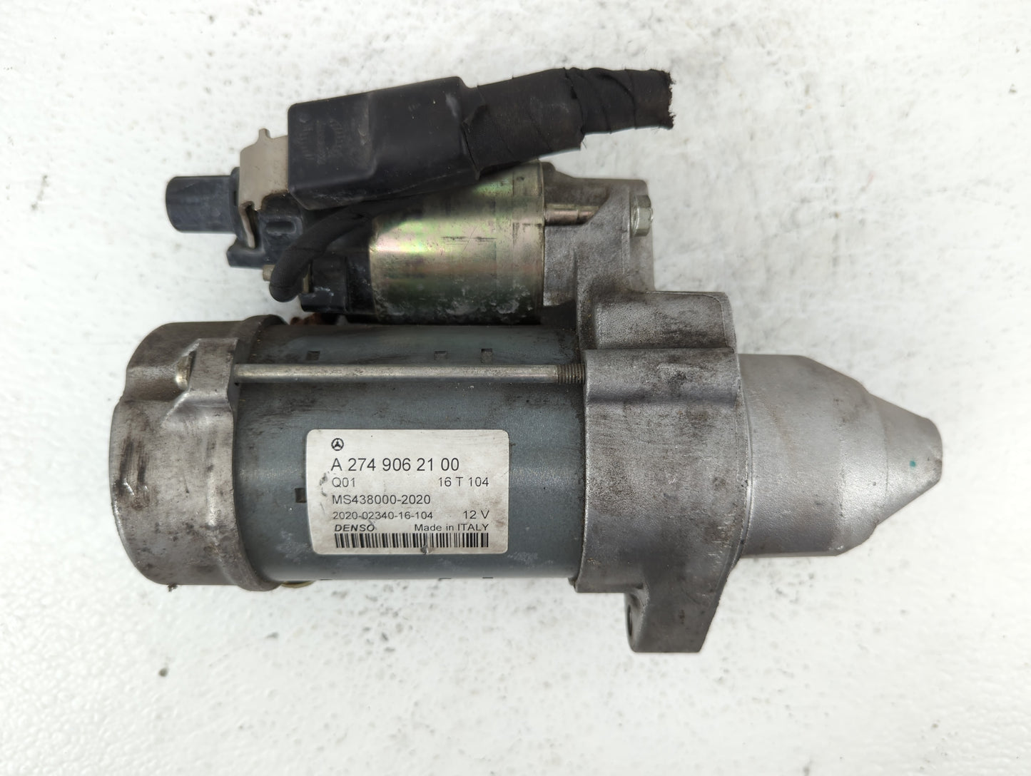 2015-2018 Mercedes-Benz C300 Car Starter Motor Solenoid OEM P/N:A 274 906 21 00 Fits Fits 2015 2016 2017 2018 2019 2020 2021
