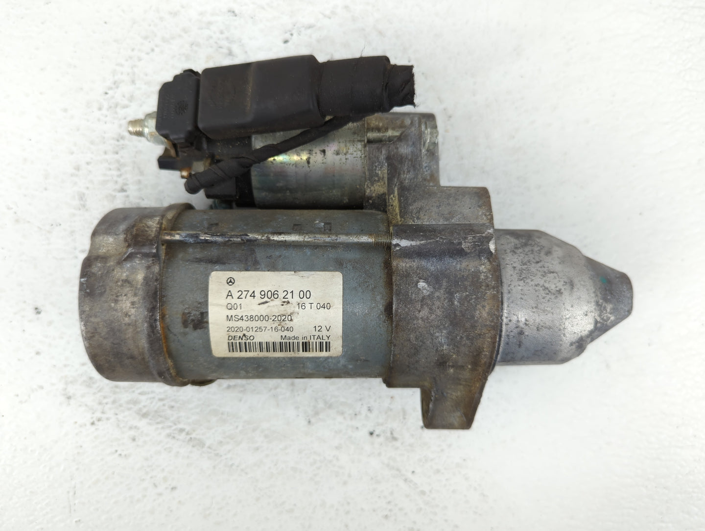 2015-2018 Mercedes-Benz C300 Car Starter Motor Solenoid OEM P/N:A 274 906 21 00 Fits Fits 2015 2016 2017 2018 2019 2020 2021