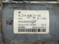 2015-2018 Mercedes-Benz C300 Car Starter Motor Solenoid OEM P/N:A 274 906 21 00 Fits Fits 2015 2016 2017 2018 2019 2020 2021
