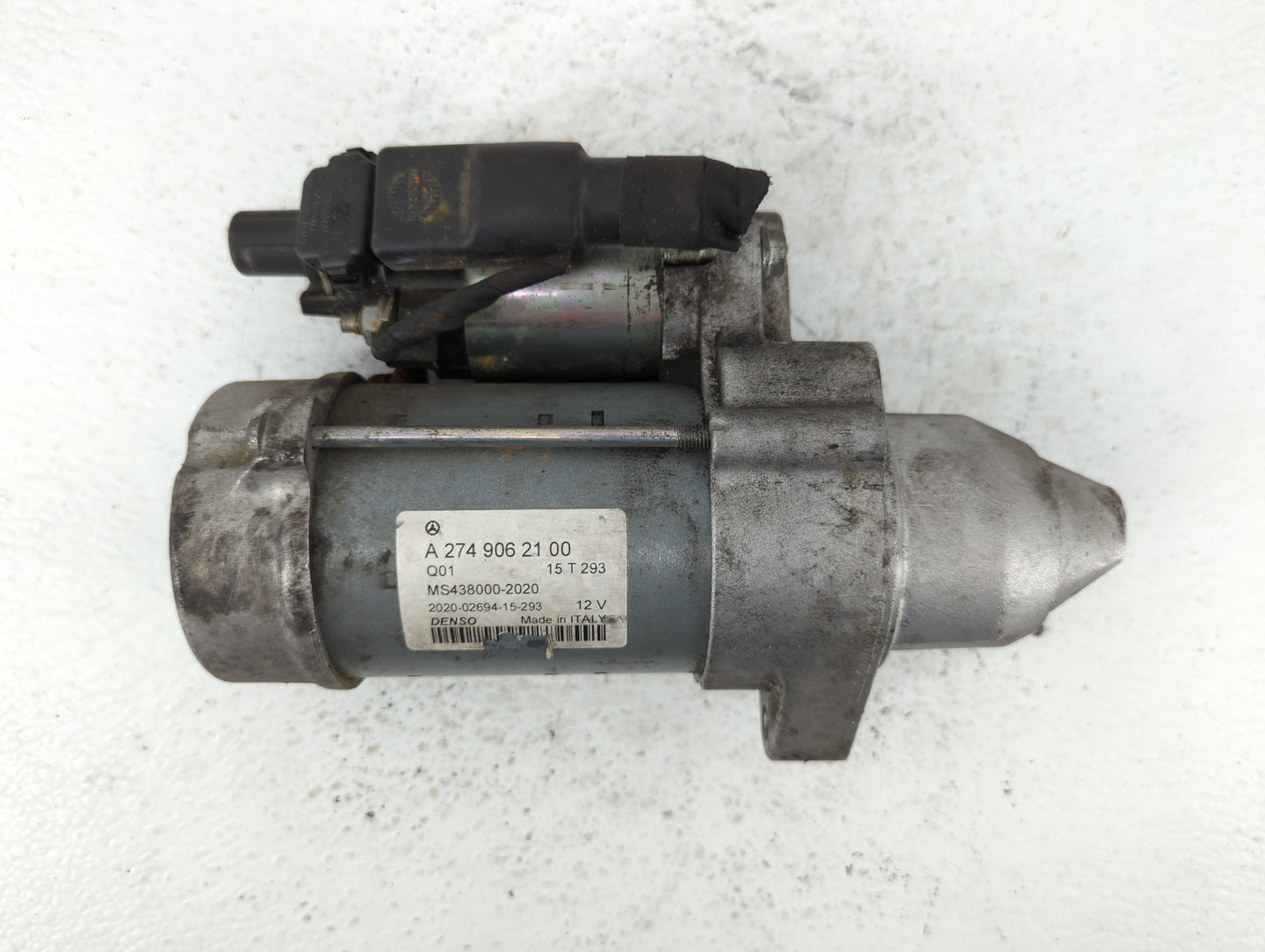 2015-2018 Mercedes-Benz C300 Car Starter Motor Solenoid OEM P/N:MS438000-2020 A 274 906 21 00 Fits OEM Used Auto Parts - Oem