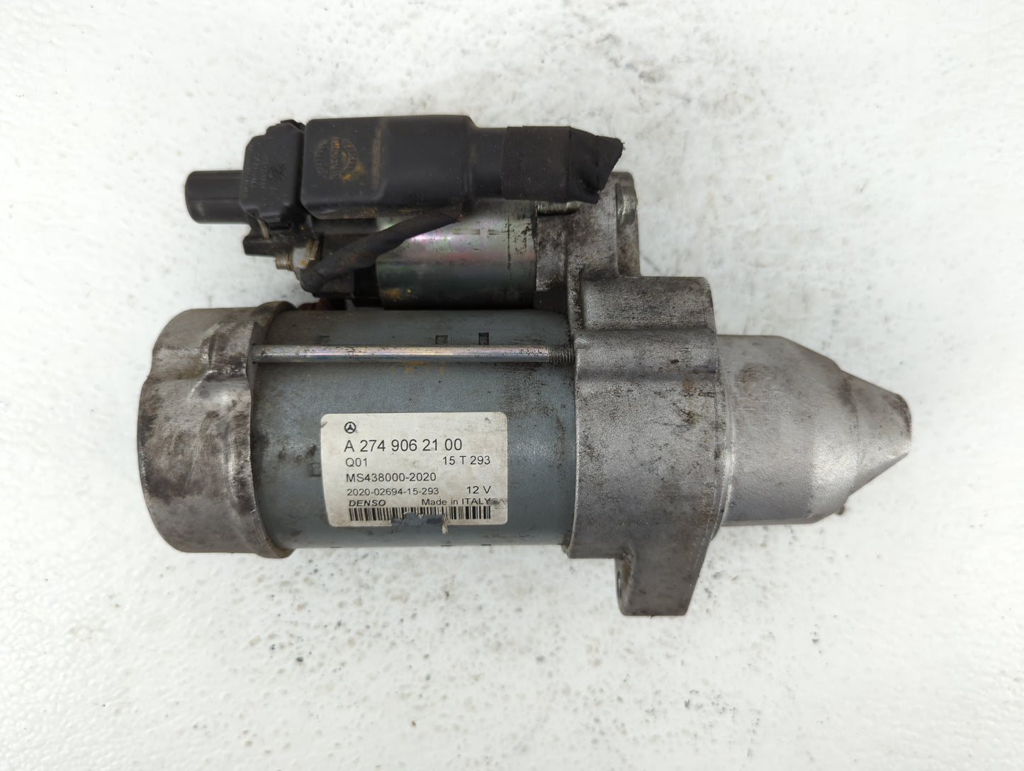 2015-2018 Mercedes-Benz C300 Car Starter Motor Solenoid OEM P/N:MS438000-2020 A 274 906 21 00 Fits OEM Used Auto Parts - Oem