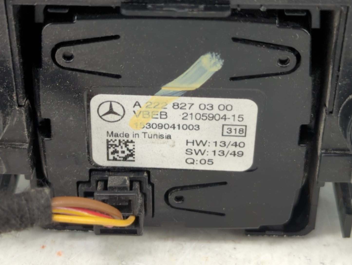 2016-2016 Mercedes-benz C300 Radio Control Panel - Oemusedautoparts1.com