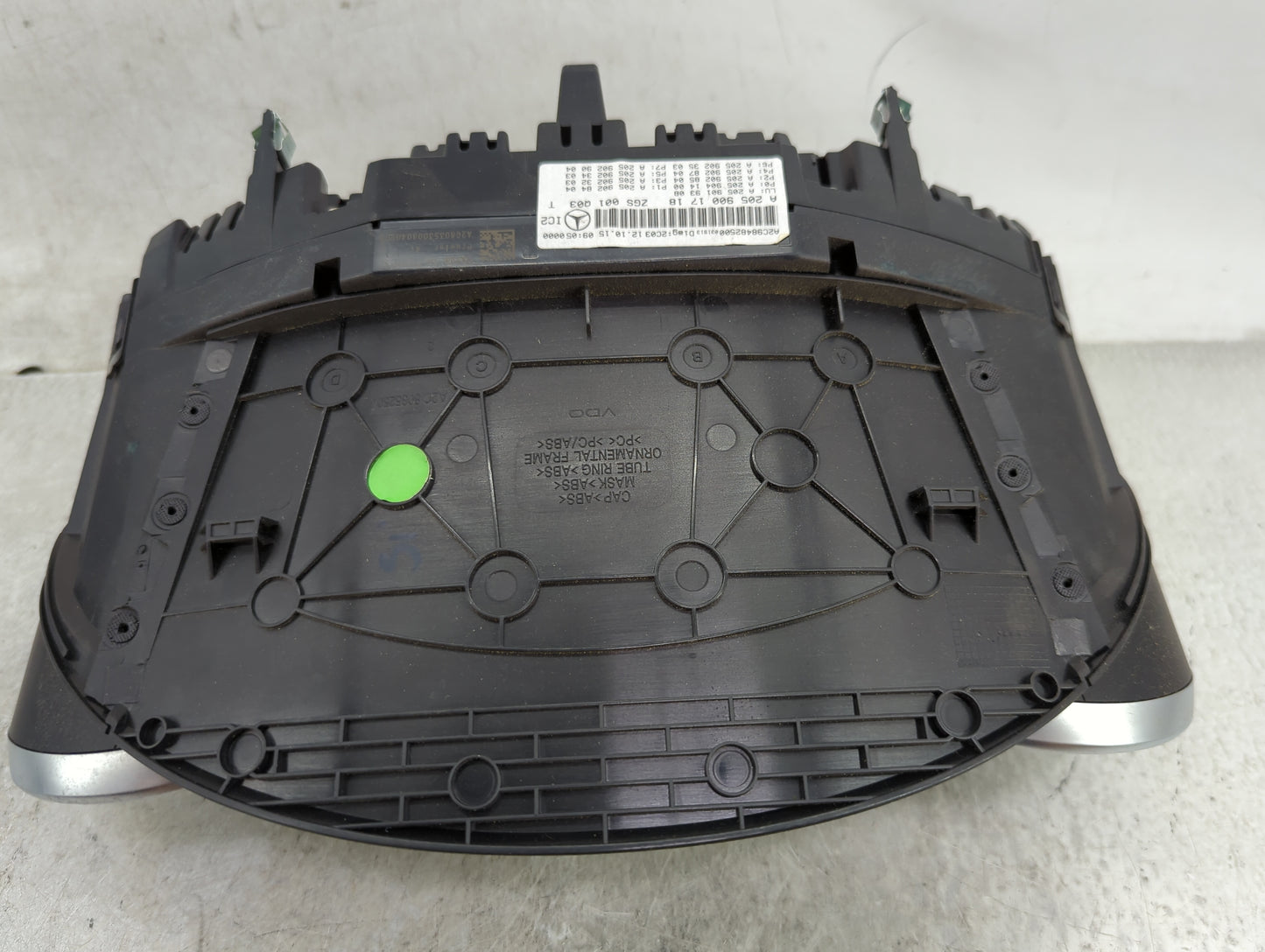 2016 Mercedes-Benz C350 Instrument Cluster Speedometer Gauges Miles: Fits Fits 2017 OEM Used Auto Parts - Oemusedautoparts1.