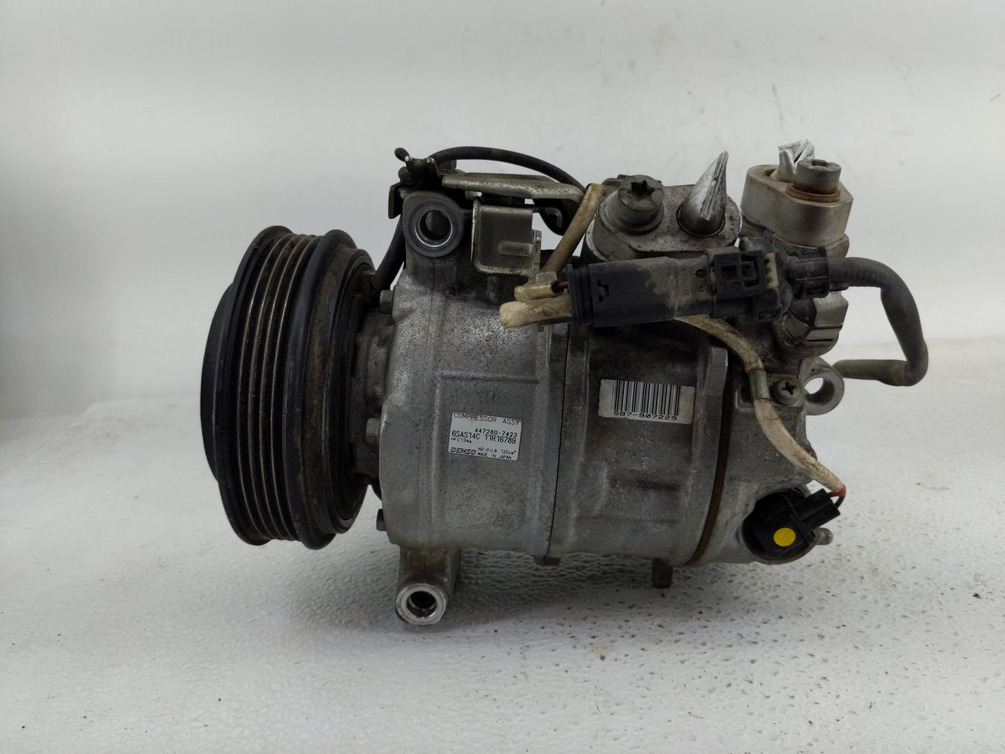 2014-2016 Mercedes-benz Cla250 Air Conditioning A/c Ac Compressor Oem - Oemusedautoparts1.com