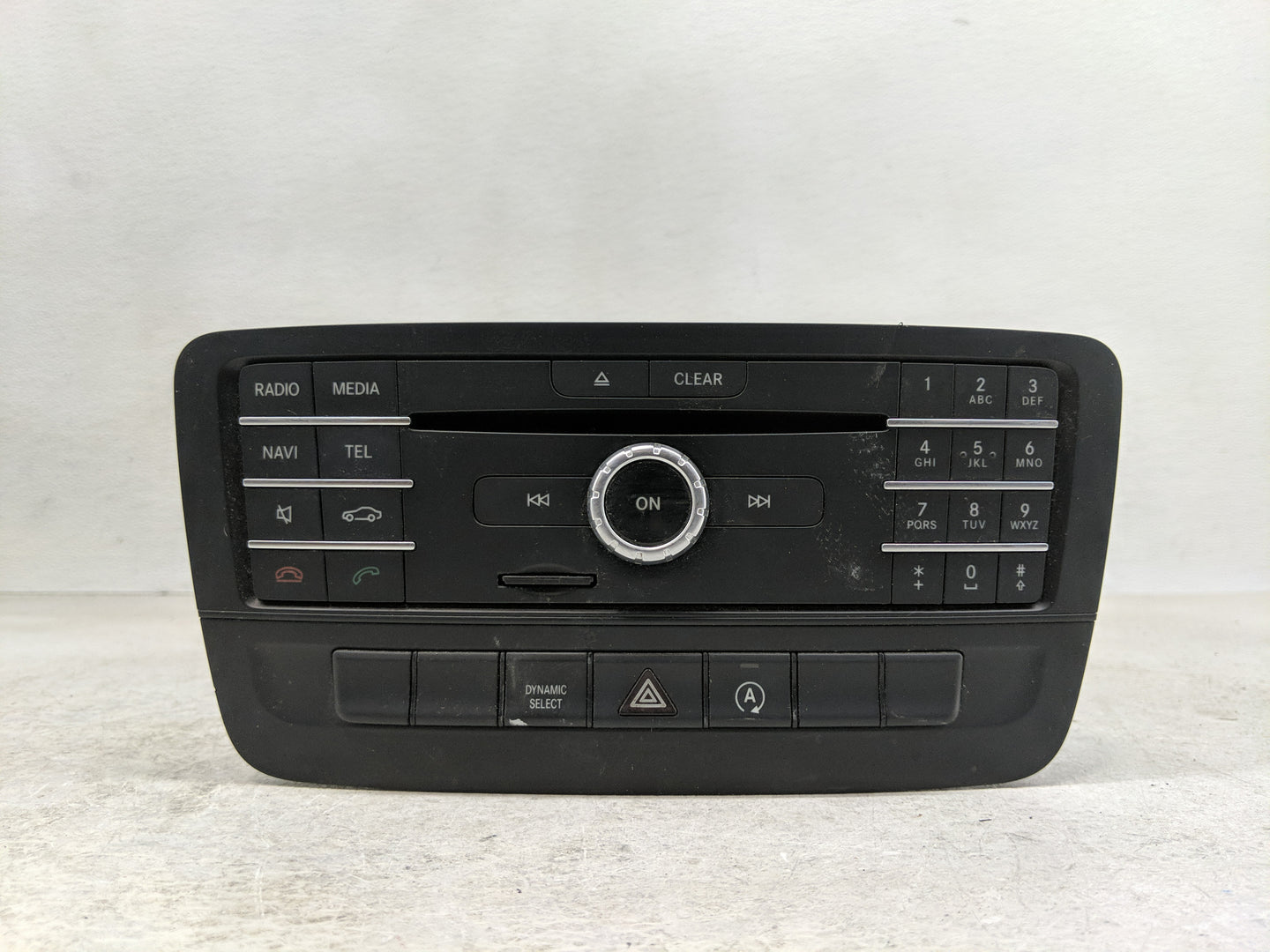 2016 Mercedes-Benz Cla250 Radio AM FM Cd Player Receiver Replacement P/N:NTG5*1 US Fits OEM Used Auto Parts - Oemusedautopar