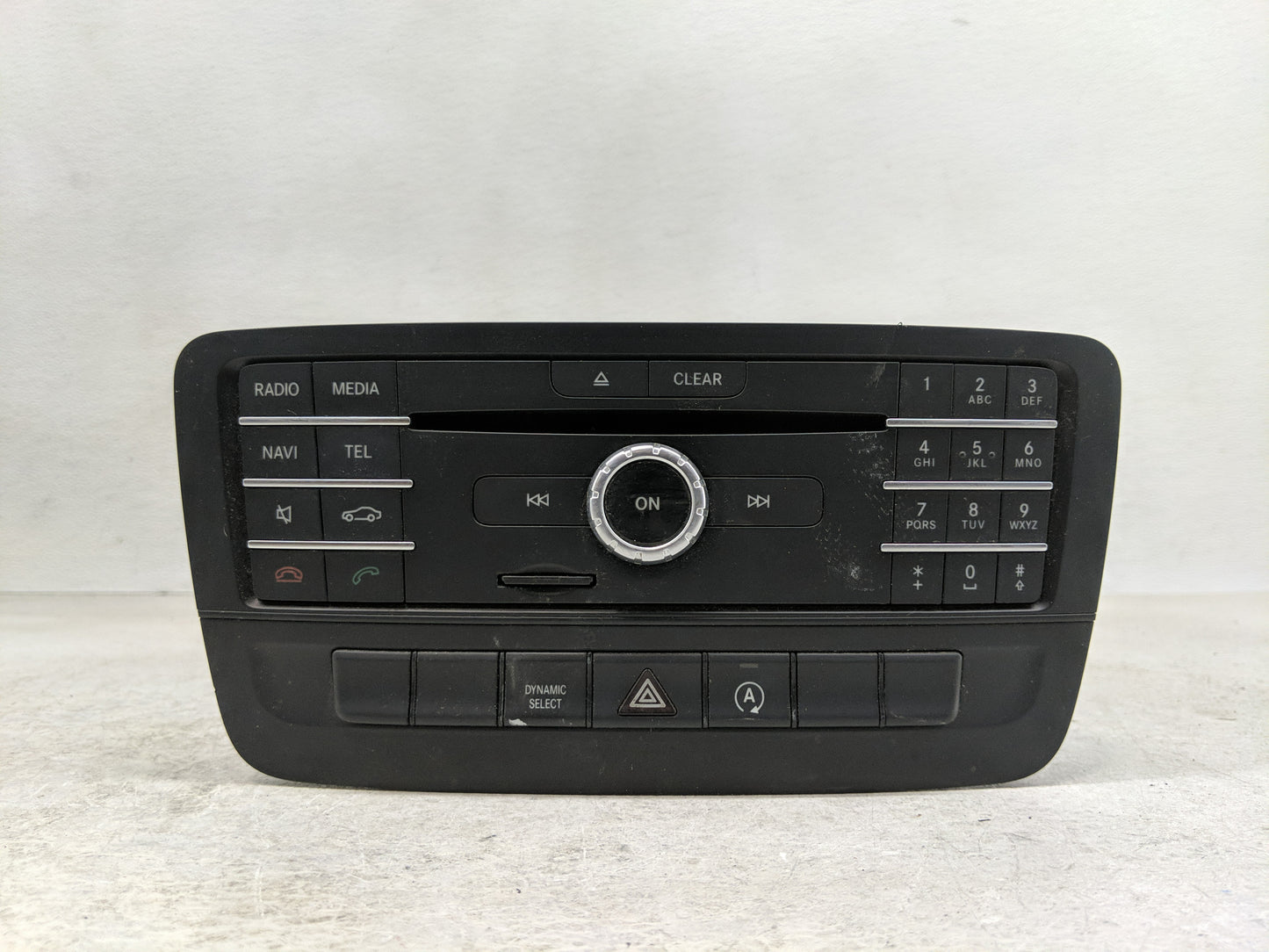 2016 Mercedes-Benz Cla250 Radio AM FM Cd Player Receiver Replacement P/N:NTG5*1 US Fits OEM Used Auto Parts - Oemusedautopar