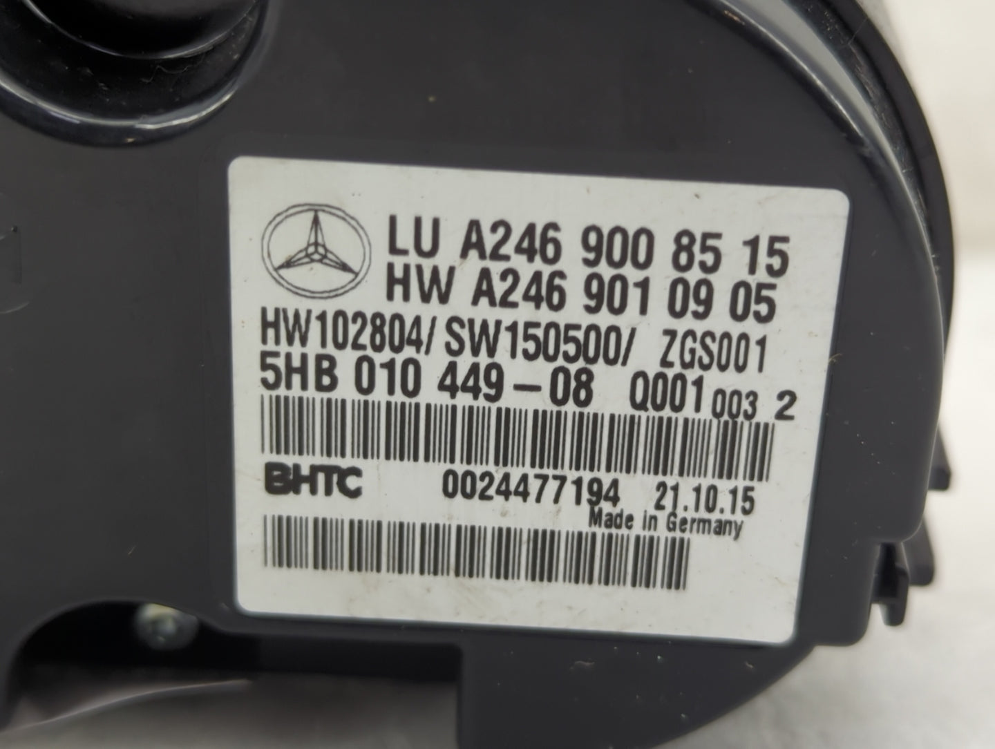 2014-2019 Mercedes-Benz Cla250 Climate Control Module Temperature AC/Heater Replacement P/N:A2469008515 A2469010905 Fits OEM