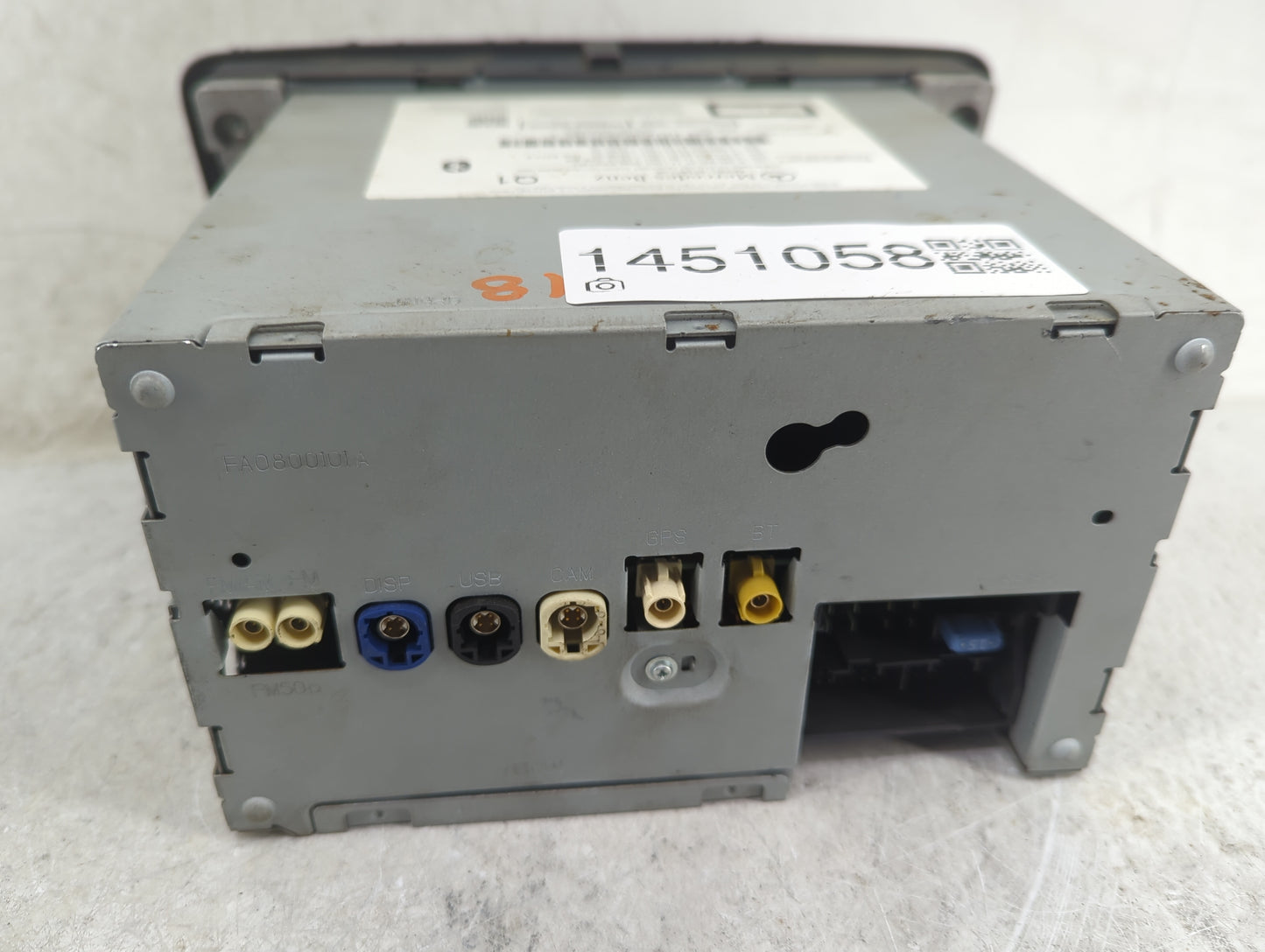 2016-2019 Mercedes-Benz Cla250 Radio AM FM Cd Player Receiver Replacement P/N:A2469002717 A2469011206 Fits OEM Used Auto Par