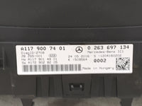 2016 Mercedes-Benz Cla250 Instrument Cluster Speedometer Gauges P/N:0 263 697 134 A1179007401 Miles: Fits OEM Used Auto Part