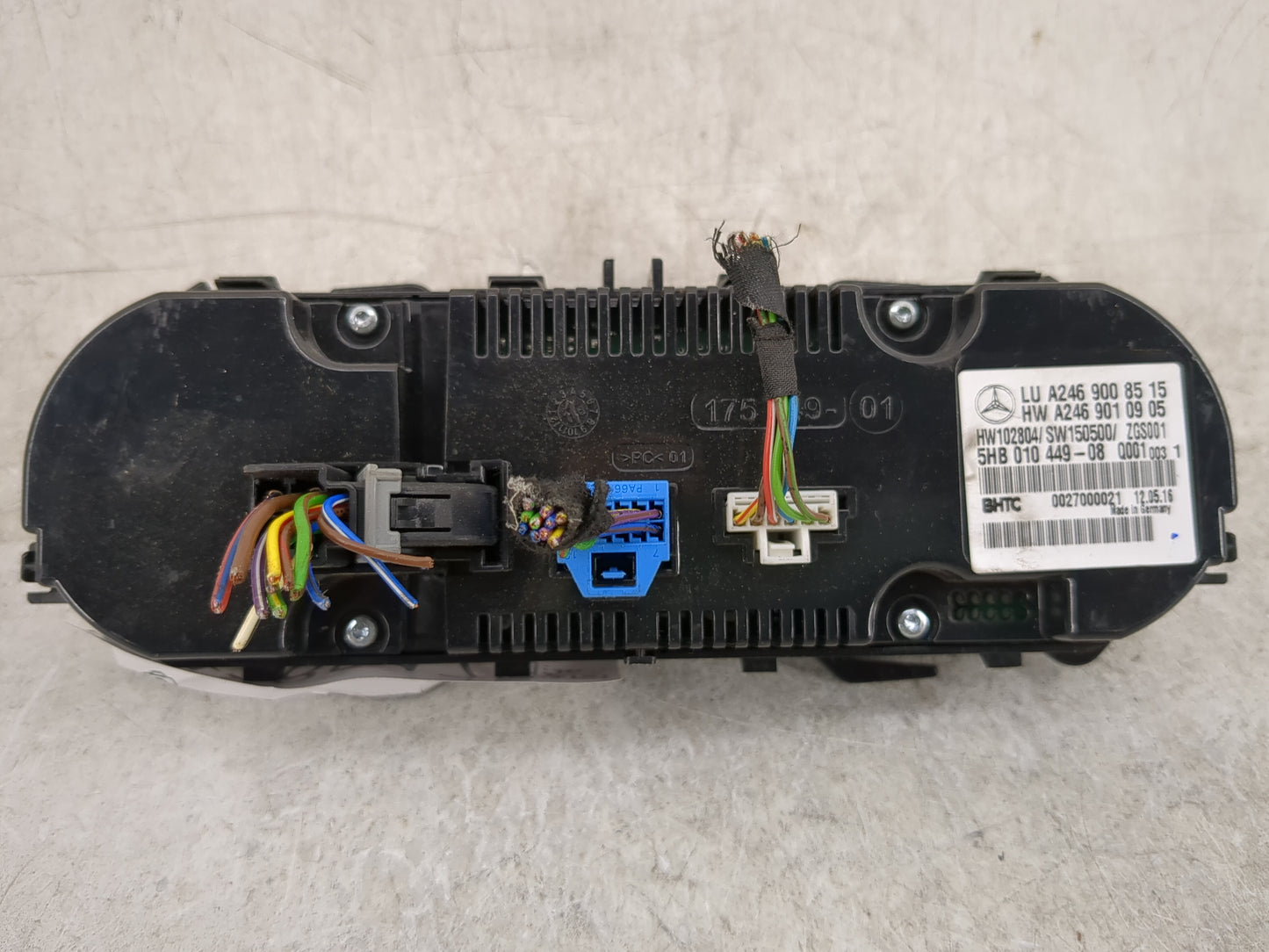 2014-2019 Mercedes-Benz Cla250 Climate Control Module Temperature AC/Heater Replacement P/N:A246 901 09 05 A246 900 85 15 Fi
