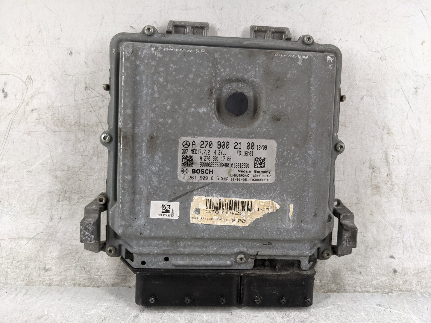2014-2019 Mercedes-Benz Cla250 PCM Engine Control Computer ECU ECM PCU OEM P/N:A2709002100 A2709011700 Fits OEM Used Auto Pa
