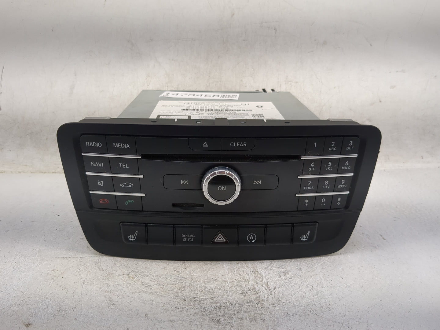 2016 Mercedes-Benz Cla250 Radio AM FM Cd Player Receiver Replacement P/N:A2469006417 A2469011206, A1769022801, A2469027403 F