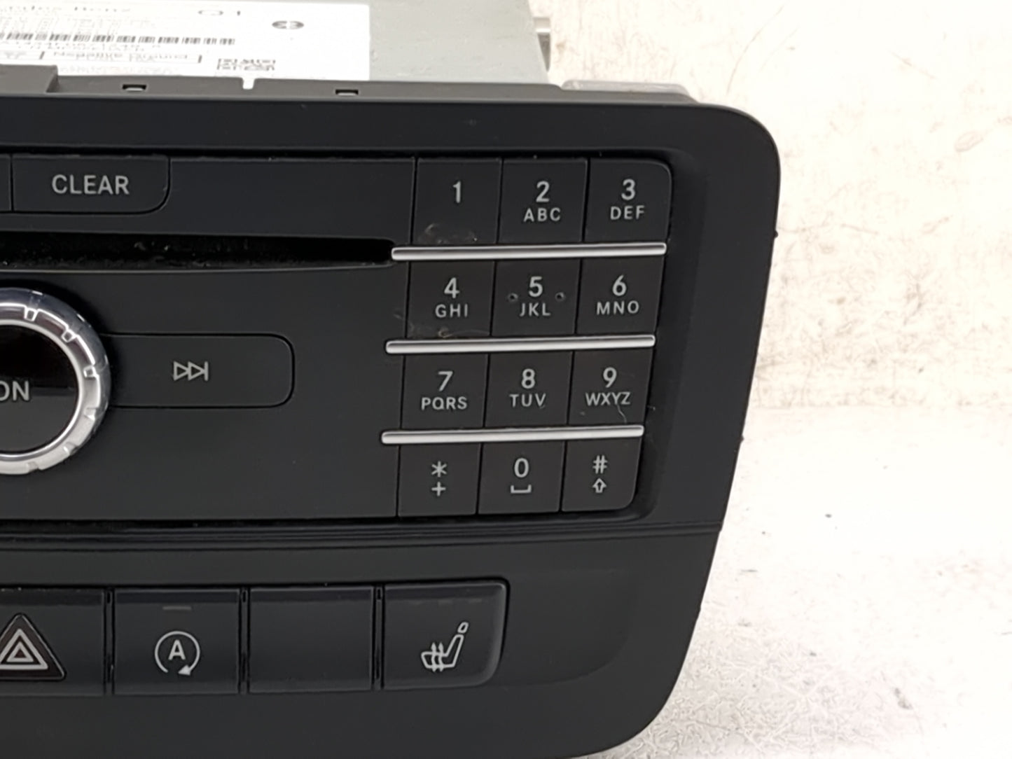 2016 Mercedes-Benz Cla250 Radio AM FM Cd Player Receiver Replacement P/N:A2469006417 A2469011206, A1769022801, A2469027403 F
