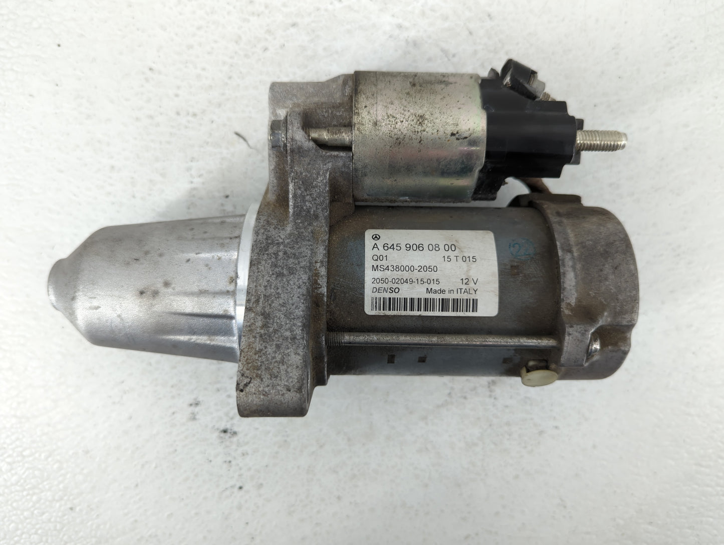 2014-2019 Mercedes-Benz Cla250 Car Starter Motor Solenoid OEM P/N:A 645 906 08 00 Fits OEM Used Auto Parts - Oemusedautopart