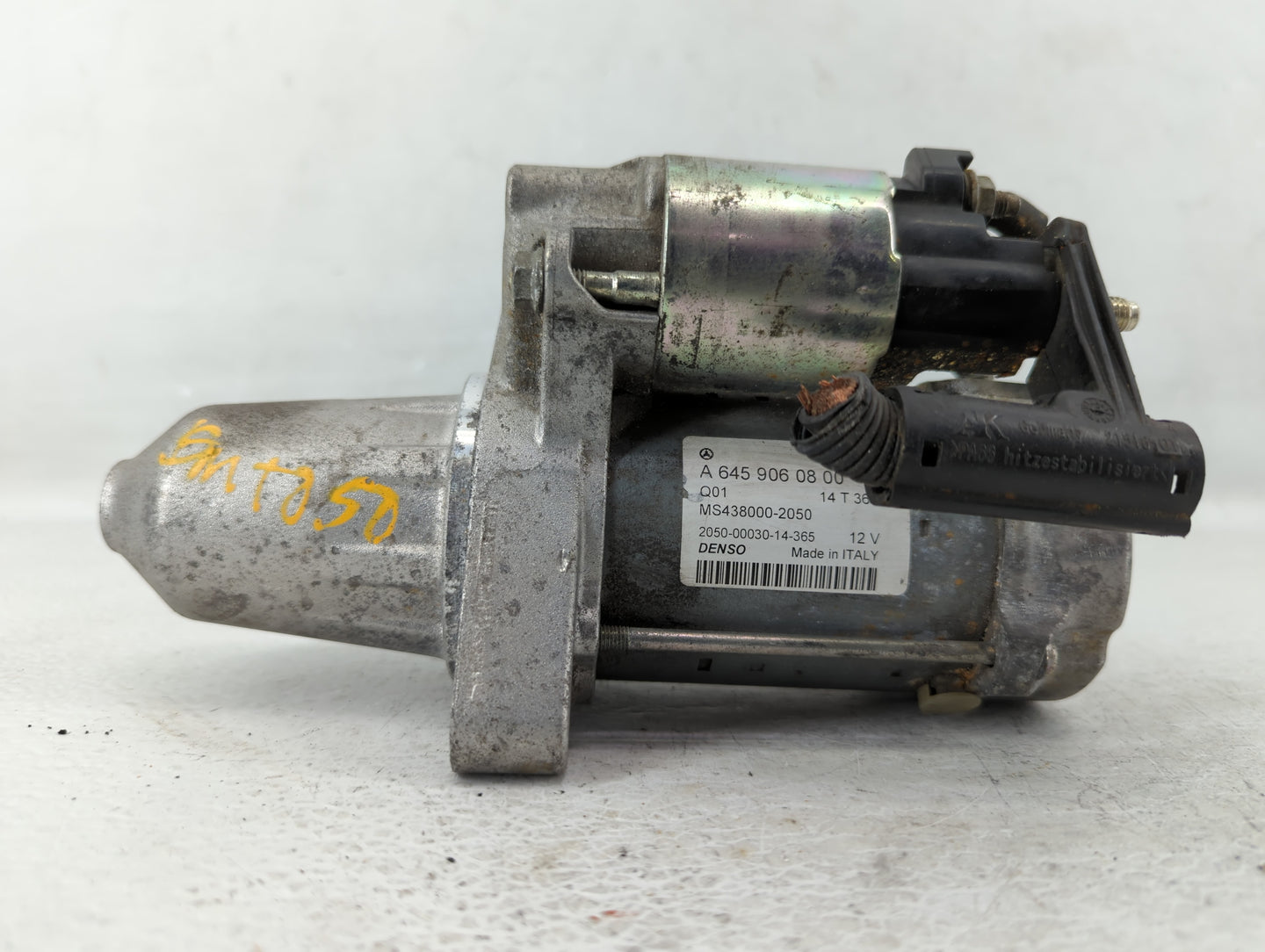 2014-2019 Mercedes-Benz Cla250 Car Starter Motor Solenoid OEM P/N:A 645 906 08 00 Fits OEM Used Auto Parts - Oemusedautopart