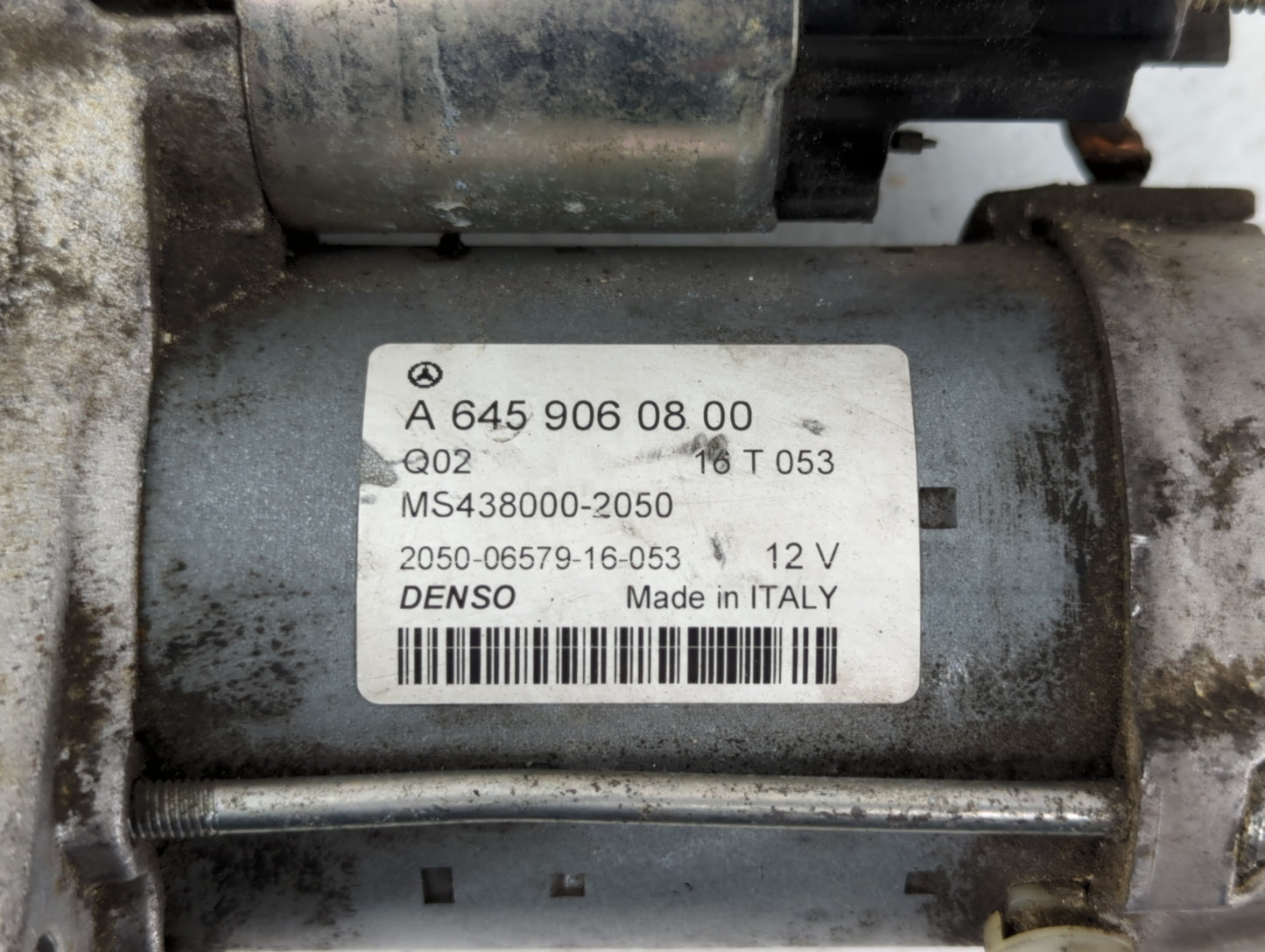 2014-2019 Mercedes-Benz Cla250 Car Starter Motor Solenoid OEM P/N:2050-06579 MS438000-2050 Fits OEM Used Auto Parts - Oemuse